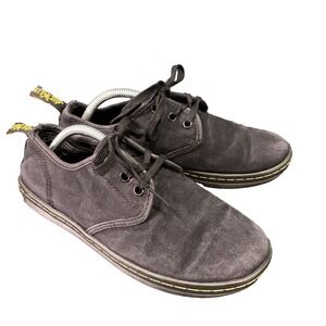 Dr. Martens‎ Soho Black Canvas 3-Eye Sneakers Womens 8 Grunge Punk Indie Skater